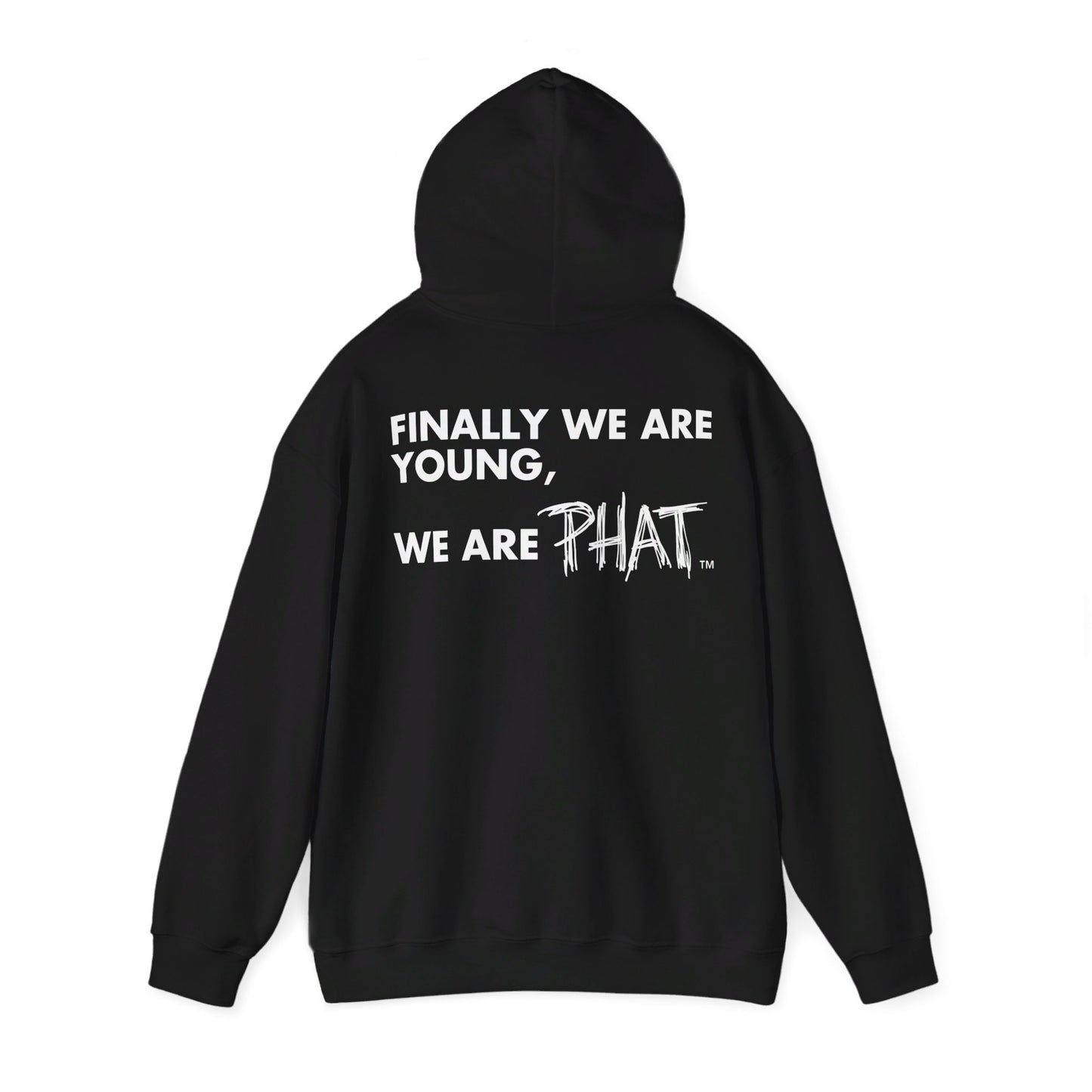 'FINALLY YOUNG' HOODED SWEATSHIRT