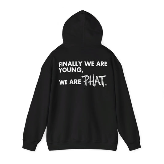 'FINALLY YOUNG' HOODED SWEATSHIRT