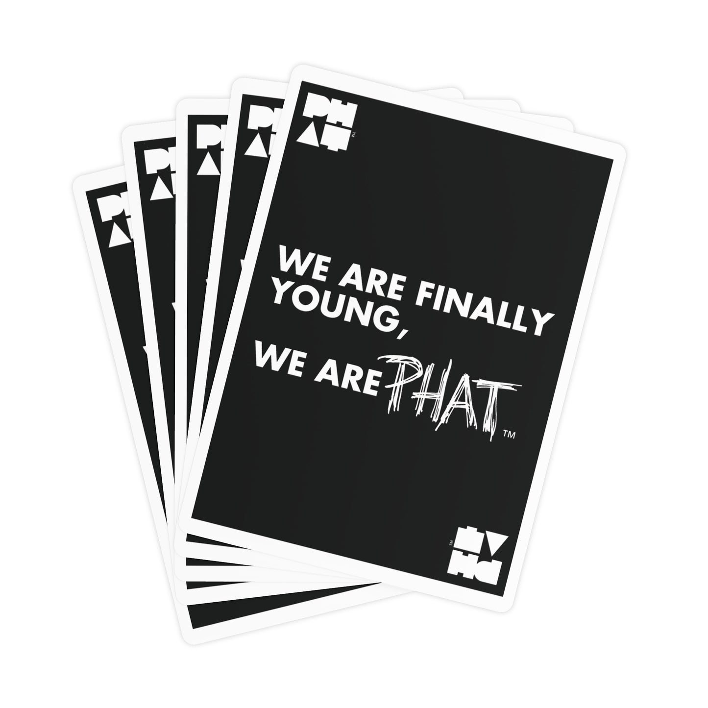 'FINALLY YOUNG' PLAYING CARDS